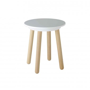 Wood stool - Rung
