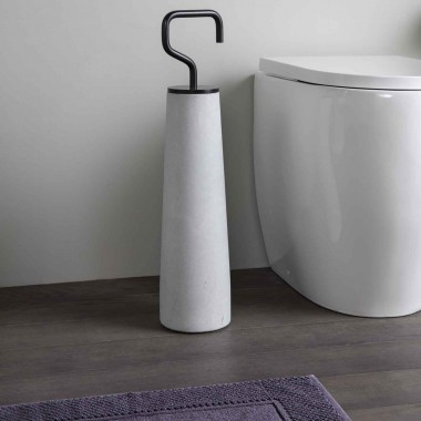 Toilet brush holder with...