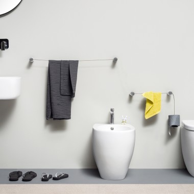 Double towel holder and...