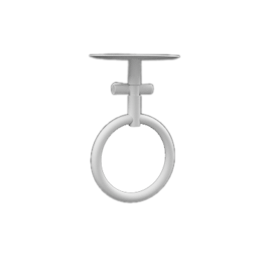 Ring towel holder with...