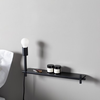 Shelf and lamp holder - Buck