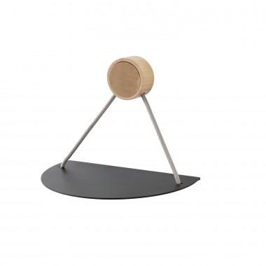 Wall-mounted single shelf -...