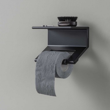 Toilet roll holder with...