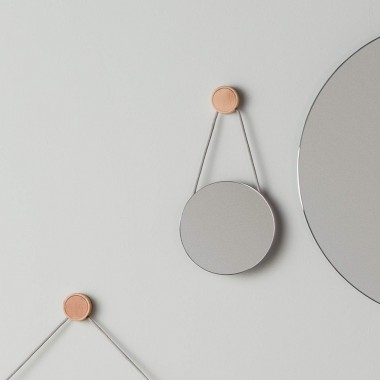 Magnifying mirror 20 cm - Ring