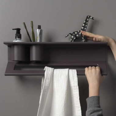 Shelf with tumblers 45 cm -...