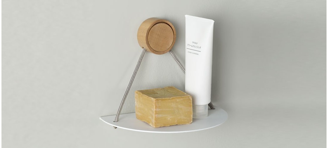 Bathroom shelves